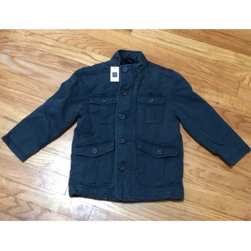 GAP Kids - Boys XS (4-5) Navy Blue Jacket
